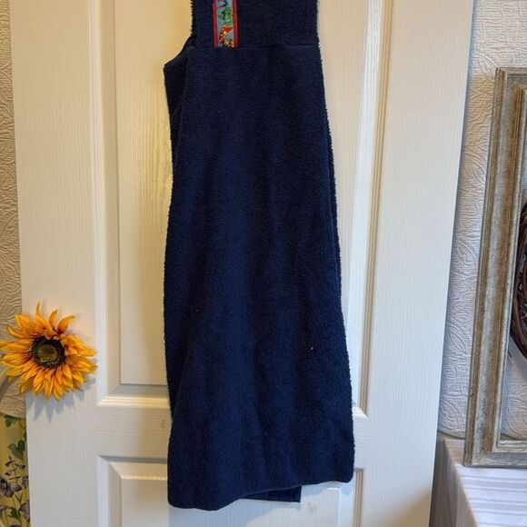 Navy Kids Hooded Bath Towel - NWT - Picture 3 of 6